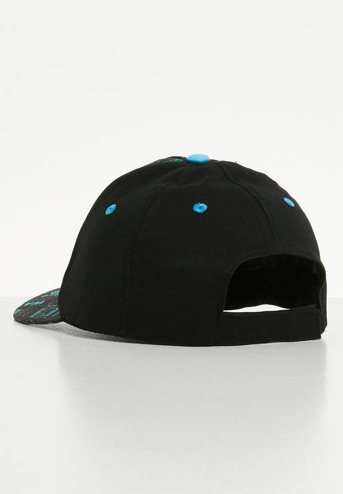 Character Fashion - Batman peak cap - black