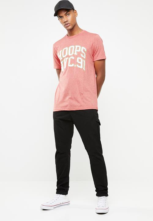 Cotton On - Hoops and NYC.91 tbar tee - pink
