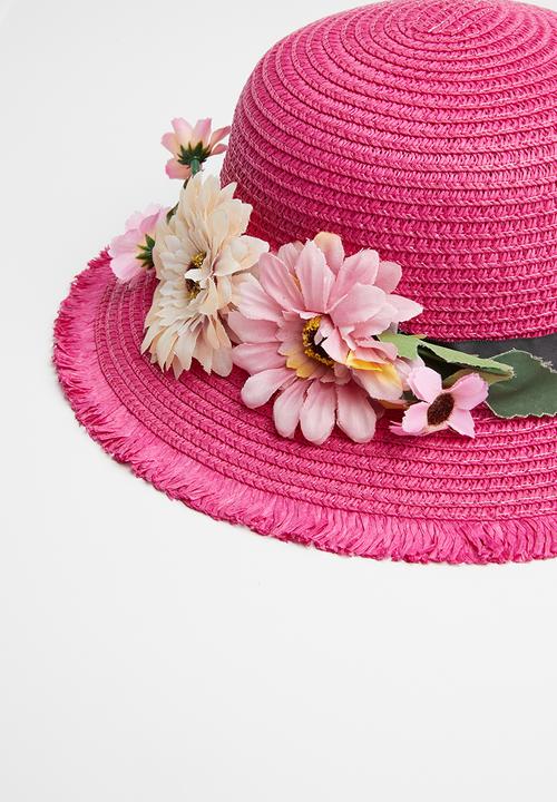 Pop Candy - Straw hat - pink