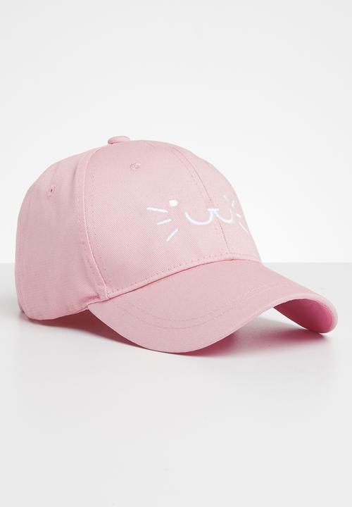 Pop Candy - Embroidered peak cap - pink