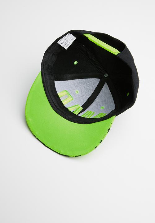 Pop Candy - Mad flat brim cap - green