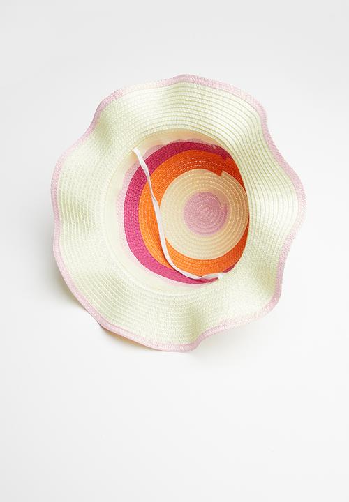 Pop Candy - Straw fedora - multi