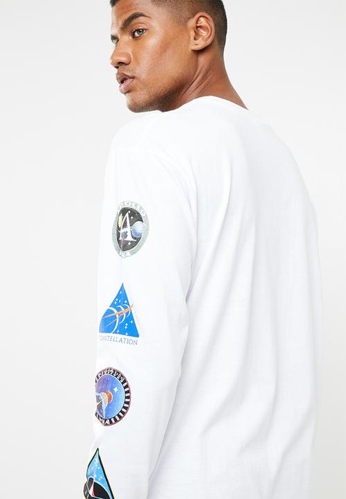 Cotton On - Nasa- exploration tbar collaboration long sleeve tee - white