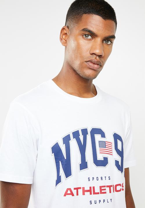 Cotton On - Nyc 91 T-shirt - white