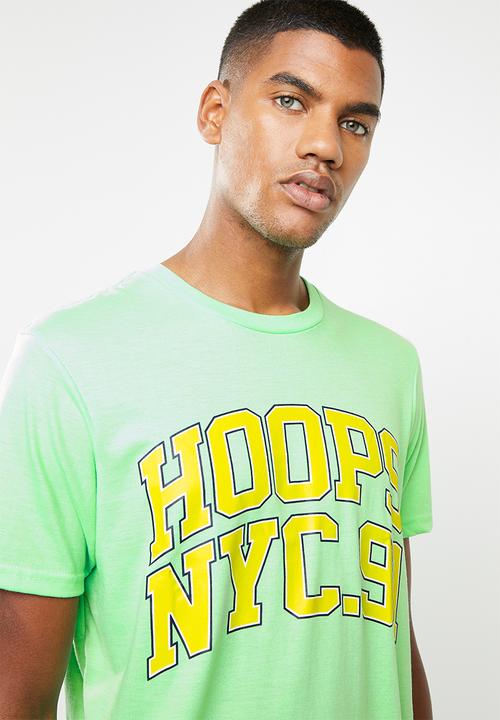 Cotton On - Hoops NYC 91 tbar tee - green