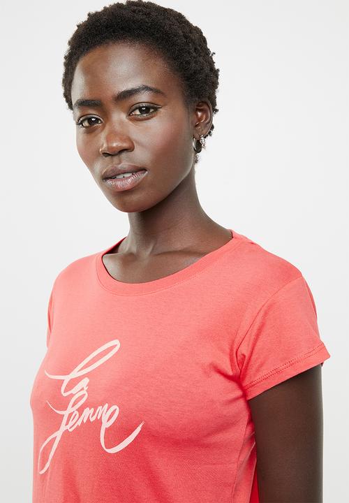 Cotton On - Tbar friends graphic tee - red