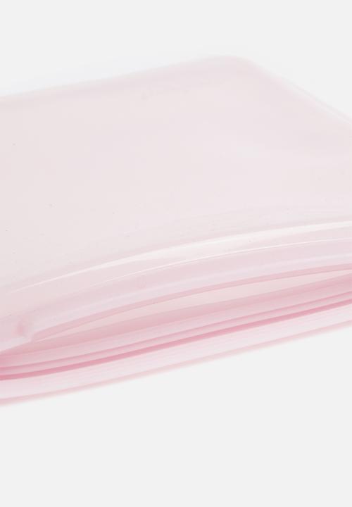 Stasher - Reusable silicone bag - rose quartz