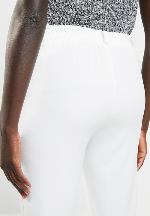 edit - Structured formal pants - Ivory
