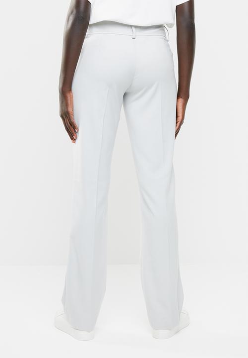 edit - Straight cut trousers - pale grey