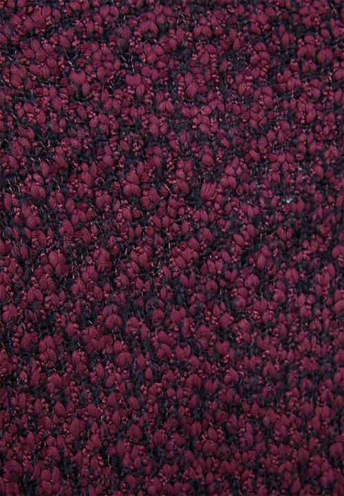 edit - Open front cardigan - burgundy