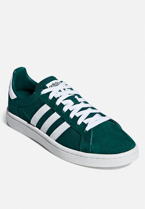 adidas Originals - Campus - collegiate green/ftwr white/crystal white