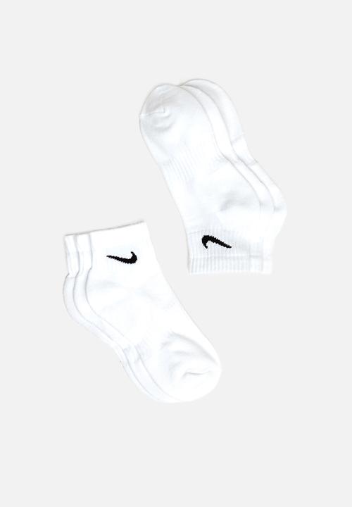 Nike - Nike everyday cushion ankle - white & black