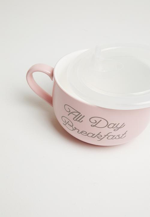 Typo - Big mug bowl - all day breakfast