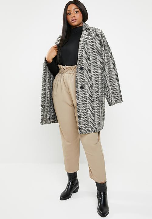 STYLE REPUBLIC PLUS - Turtle neck top - black