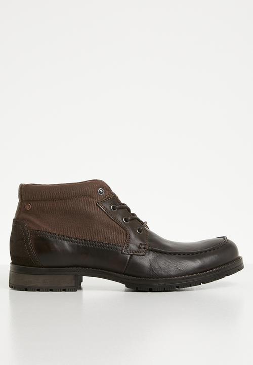 Jack & Jones - Forest mid boot - brown