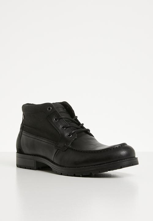 Jack & Jones - Forest mid boot - black