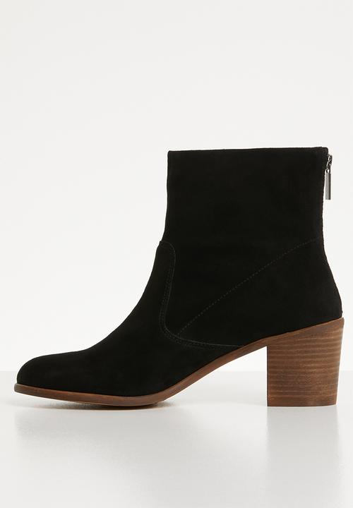 ALDO - Astima suede boot - black