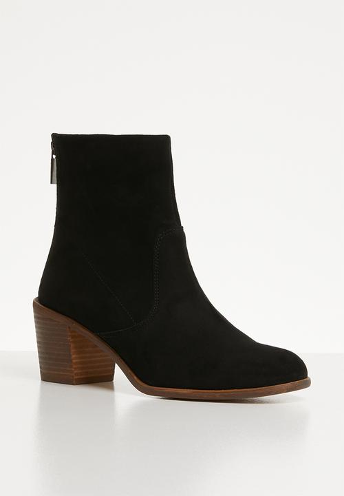 ALDO - Astima suede boot - black