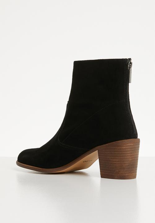 ALDO - Astima suede boot - black