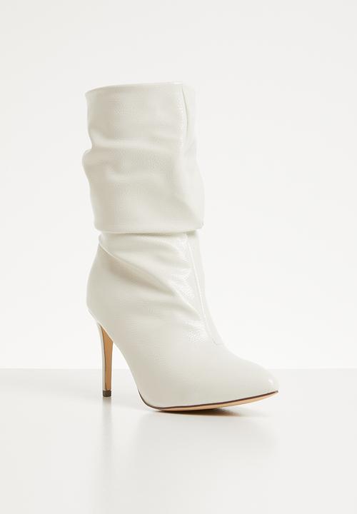 Miss Black - Trixie boot - off white