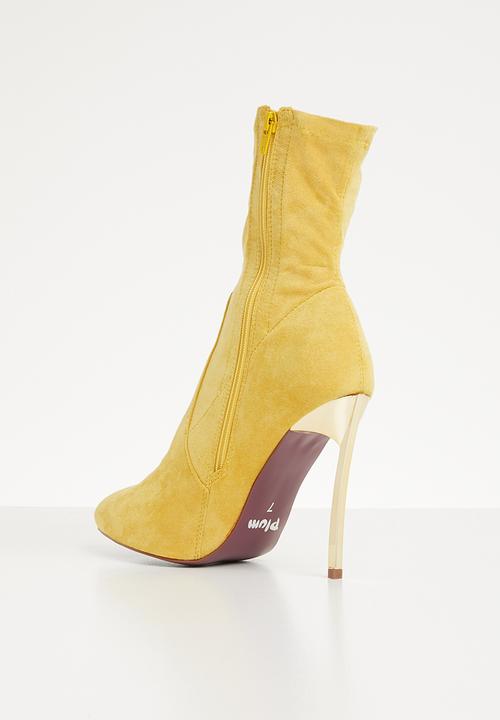 Plum - Honey boot - yellow