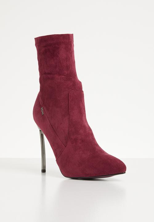 Plum - Honey boot - burgundy