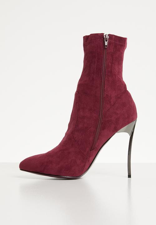 Plum - Honey boot - burgundy