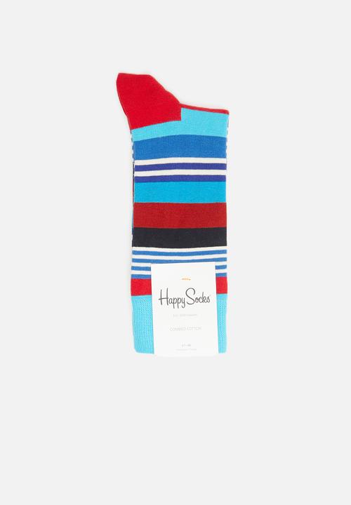 Happy Socks - Multi stripe sock - multi