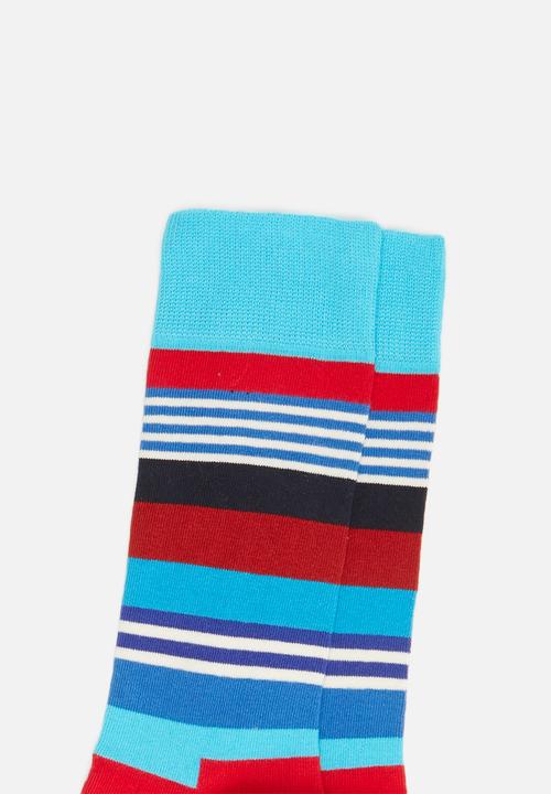 Happy Socks - Multi stripe sock - multi
