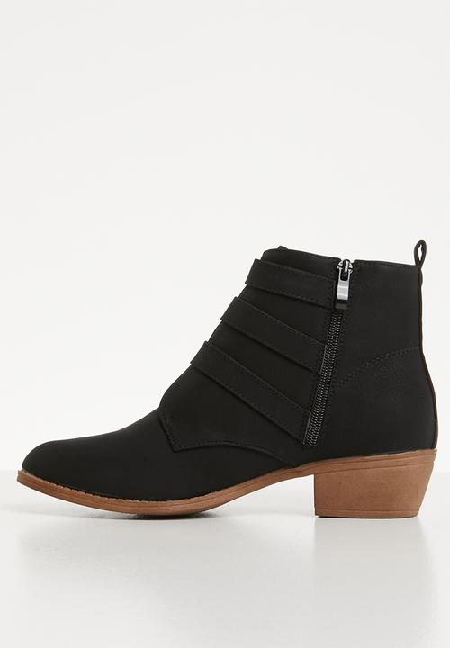 Jada - Western ankle boot - black