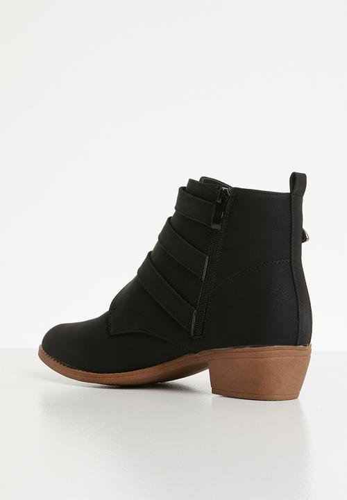 Jada - Western ankle boot - black