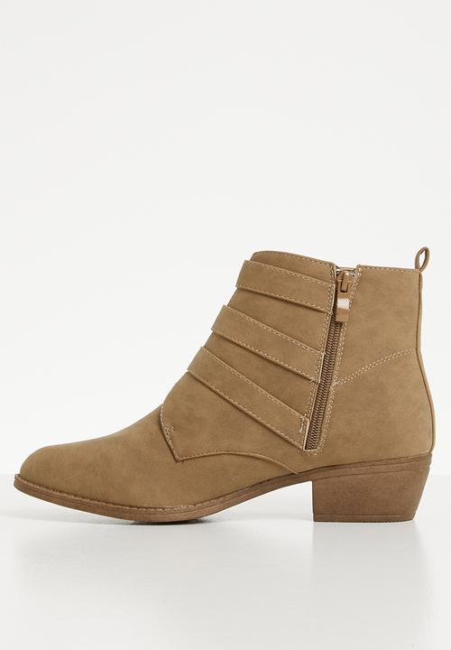Jada - Western ankle boot - taupe