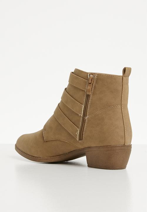 Jada - Western ankle boot - taupe