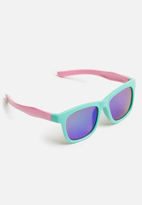 Pop Candy - Wayfarer sunglasses - green & pink