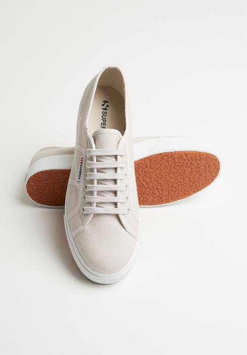 SUPERGA - 2730 Cotu canvas mid-wedge - G04 grey seashell