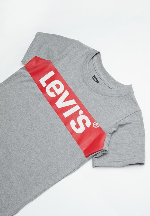 Levi’s® - Pre boys oversized box tab T-shirt - grey 