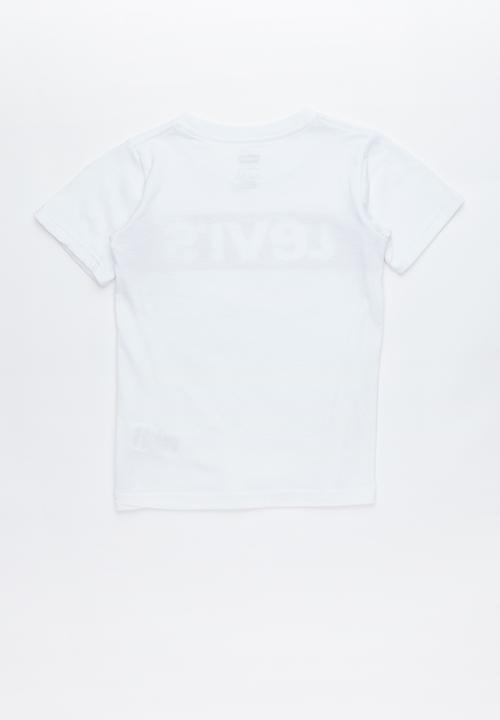 Levi’s® - Pre boys oversized box tab T-shirt - white