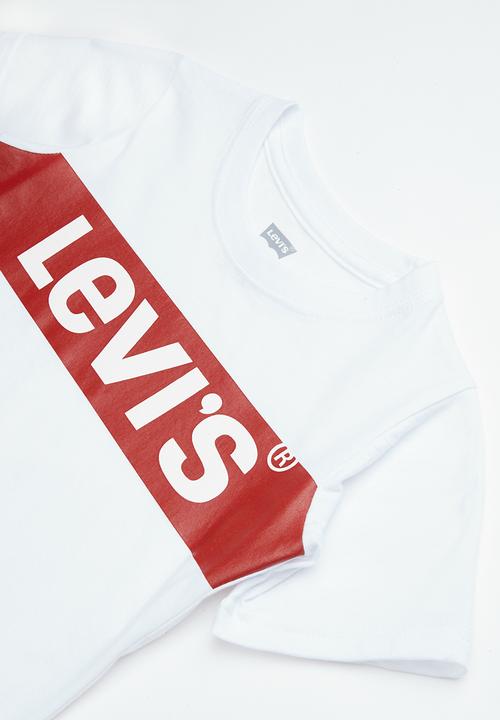 Levi’s® - Pre boys oversized box tab T-shirt - white