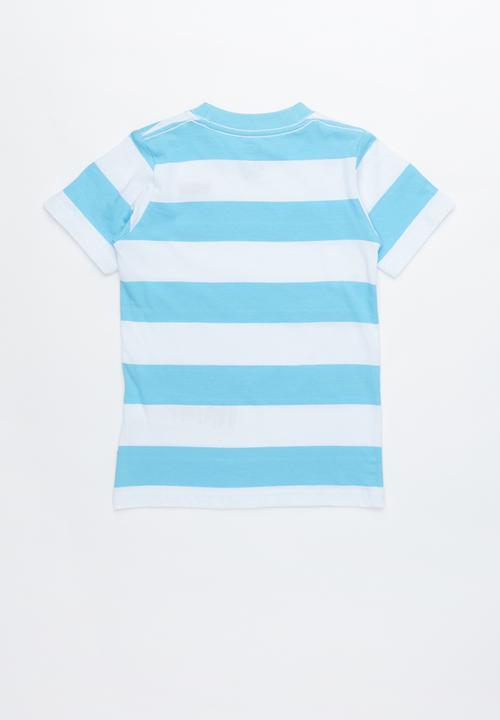 Levi’s® - Pre-boys stripe knit T-shirt - blue & white