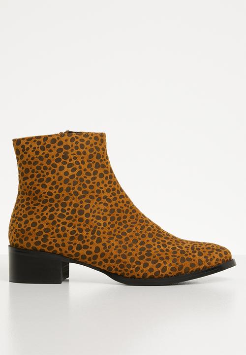 Superbalist - Kendra ankle boot - leopard