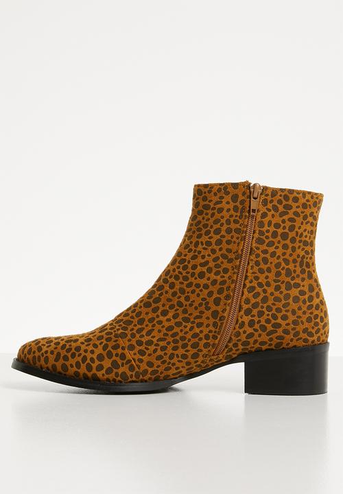 Superbalist - Kendra ankle boot - leopard