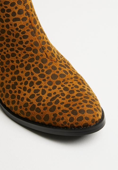 Superbalist - Kendra ankle boot - leopard