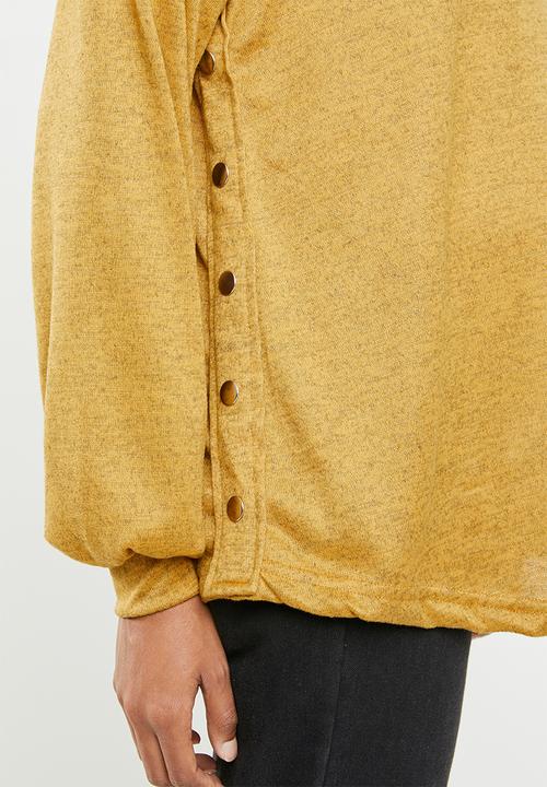 edit Maternity - Maternity studded jersey - mustard