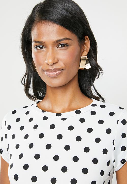 edit Maternity - Printed tee - black & white