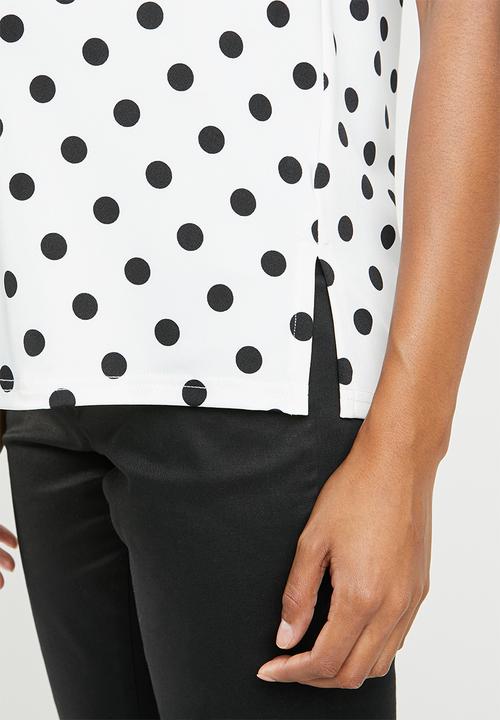 edit Maternity - Printed tee - black & white