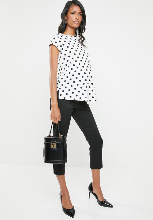 edit Maternity - Printed tee - black & white