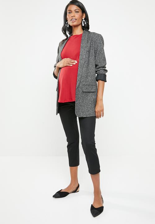 edit Maternity - Printed tee - red