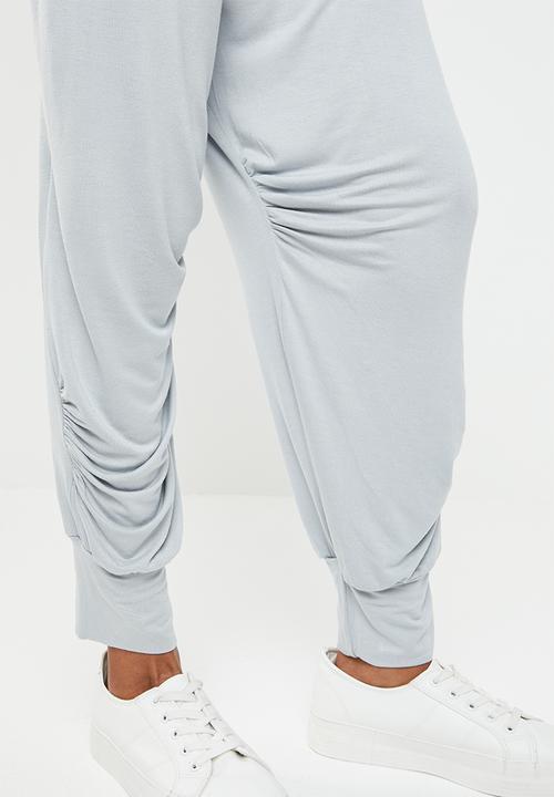 edit Maternity - Drape maternity jogger - grey