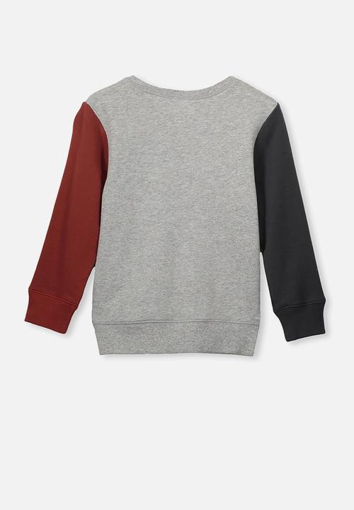 Cotton On - Martin crew jumper - grey