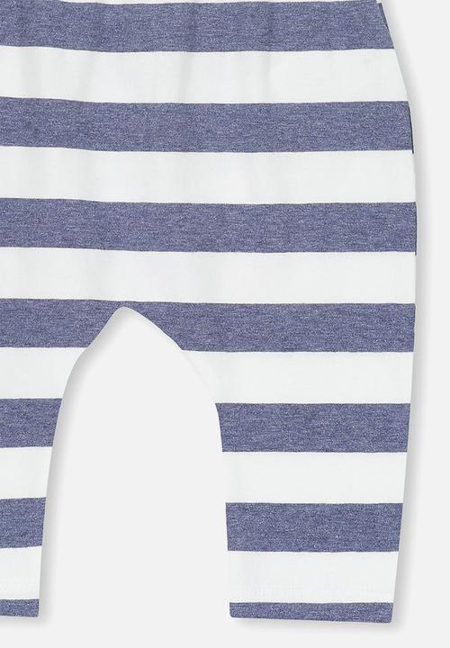 Cotton On - The legging - blue & white